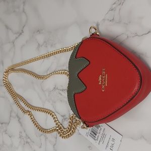 Strawberry coin purse